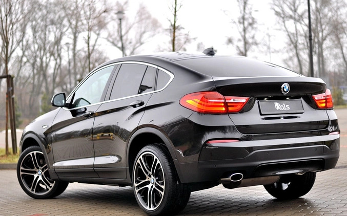 BMW X4 cena 89999 przebieg: 214000, rok produkcji 2015 z Płock małe 596